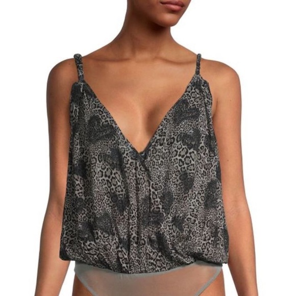Free People Tops - Free People Bodysuit Size XL NWT